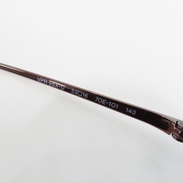 実際に弊社で買取させて頂いたPRADA/プラダ 度入り メガネフレーム/アイウェア VPR65X-Dの画像 7枚目