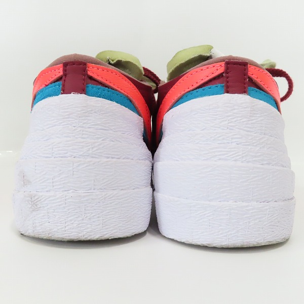 実際に弊社で買取させて頂いたNIKE×SACAI×KAWS/ナイキ×サカイ×カウズ BLAZER LOW/ブレーザー ロー Team Red/チームレッド DM7901-600/27の画像 1枚目