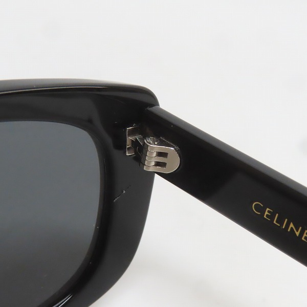 実際に弊社で買取させて頂いたCELINE/セリーヌ 19SS サングラス/フルリム BLK/CL400721の画像 5枚目