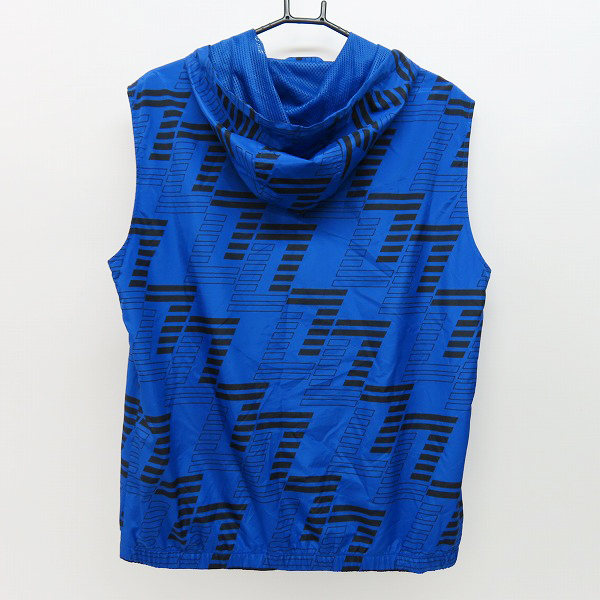 実際に弊社で買取させて頂いた【JPタグ】EA7 EMPORIO ARMANI/イーエーセブン エンポリオアルマーニ  ロゴ プリント フード ベスト 裏地メッシュ/US-Lの画像 1枚目