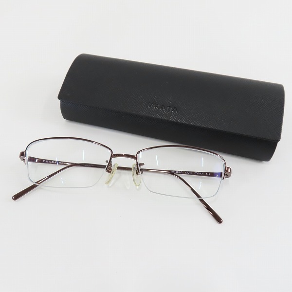 実際に弊社で買取させて頂いたPRADA/プラダ 度入り メガネフレーム/アイウェア VPR65X-Dの画像 8枚目