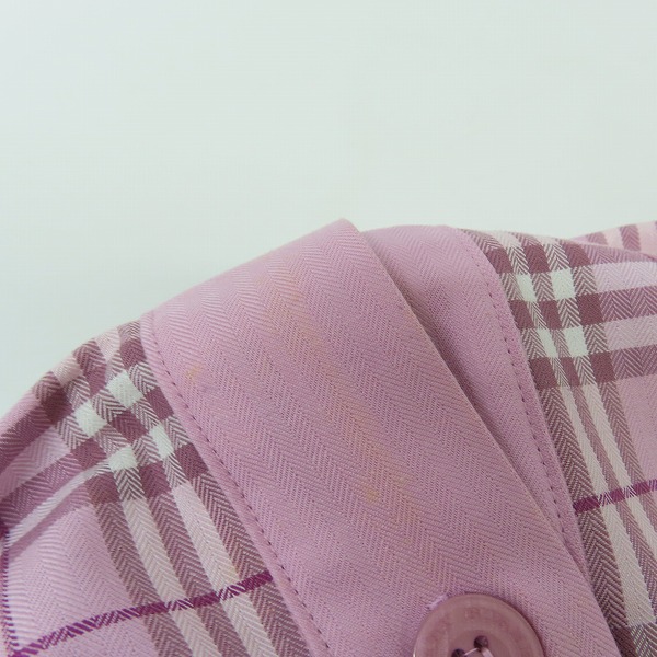 実際に弊社で買取させて頂いたBURBERRY LONDON/バーバリーロンドン チェックシャツ パンツ セットアップ/Mの画像 6枚目