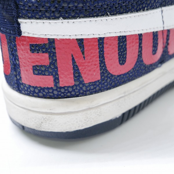 実際に弊社で買取させて頂いたNIKE×GOODENOUGH ナイキ×グッドイナフ COURT FORCE SP FRAGMENT コートフォース フラグメント 814913-414/24.0の画像 7枚目