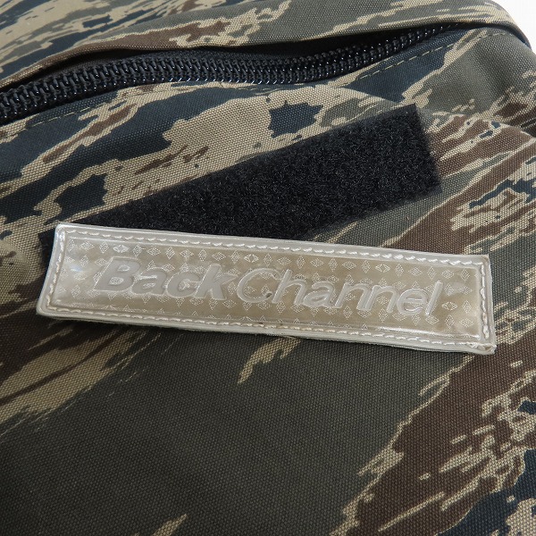 実際に弊社で買取させて頂いたBackChannel/バックチャンネル バックパック リュック カモフラ 迷彩の画像 4枚目