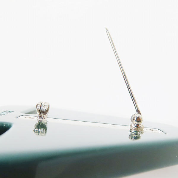 実際に弊社で買取させて頂いたPRADA/プラダ ヨット 船 モチーフ ピンブローチの画像 4枚目