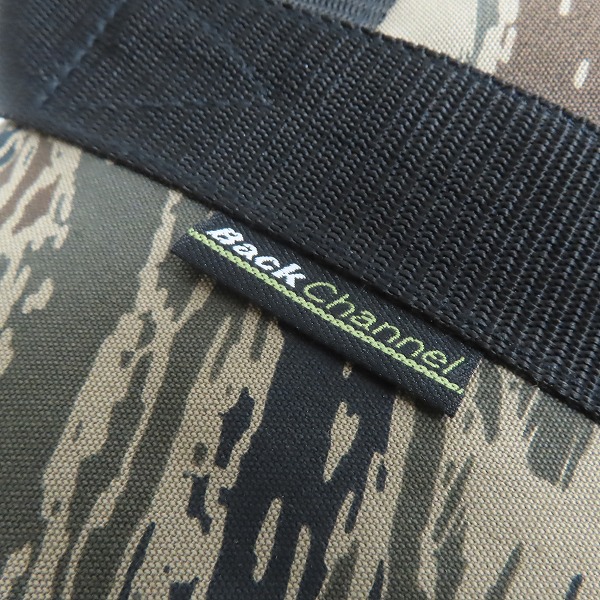 実際に弊社で買取させて頂いたBackChannel/バックチャンネル 2way ボストンバッグ ショルダーバッグ カモフラ 迷彩の画像 5枚目