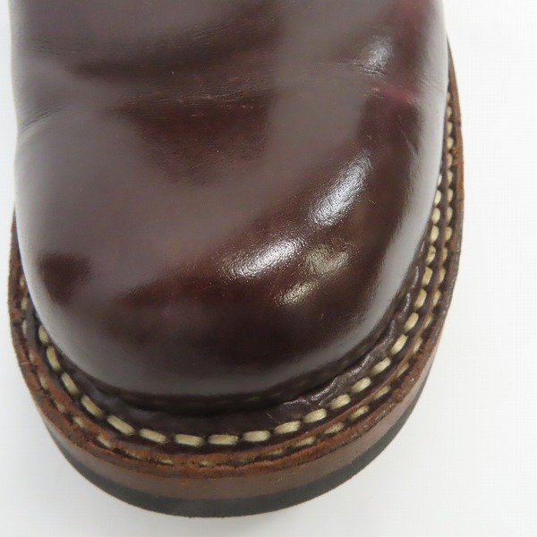 実際に弊社で買取させて頂いたWHITE'S BOOTS/ホワイツブーツ SEMI DRESS/セミドレス レースアップ ブーツ 2332C/9Fの画像 7枚目