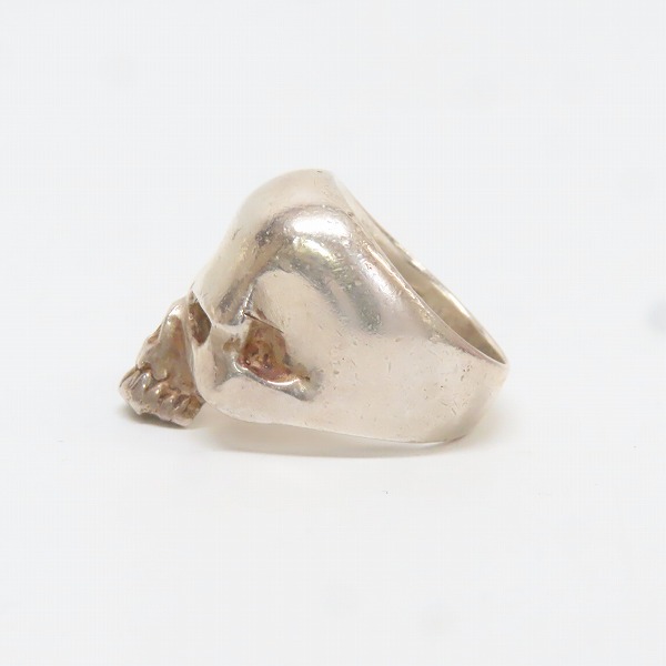 実際に弊社で買取させて頂いたCRAZY PIG/クレイジーピッグ スモール エビルスカルリング 18号の画像 2枚目