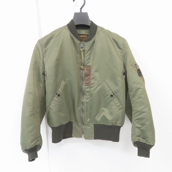 実際に弊社で買取させて頂いたBUZZ RICKSON'S/バズリクソンズ MA-1 フライトジャケット/ボンバージャケット BR10981/M