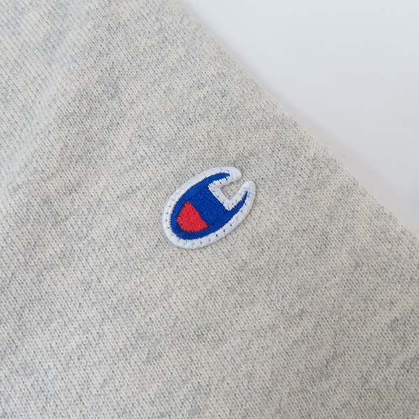 実際に弊社で買取させて頂いた【未使用】Champion/チャンピオン 19SS リバースウィーブフルジップスウェットパーカー C8-H104/Lの画像 4枚目