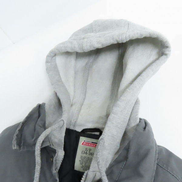 実際に弊社で買取させて頂いたDickies/ディッキーズ フーディー ワークジャケット 5211CH/Sの画像 4枚目