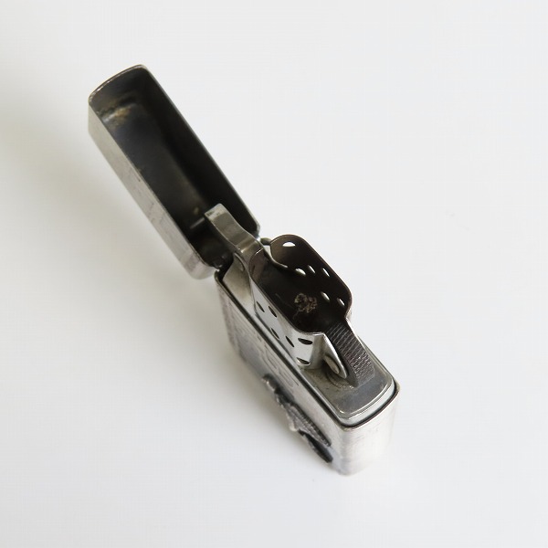 実際に弊社で買取させて頂いたZIPPO/ジッポー HARLEY DAVIDSON/ハーレーダビッドソン プレート張り 1997年製の画像 4枚目