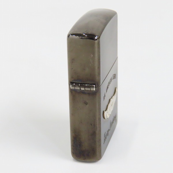実際に弊社で買取させて頂いたZIPPO/ジッポー ハーレーダビッドソン メタル貼り 1991年製の画像 2枚目