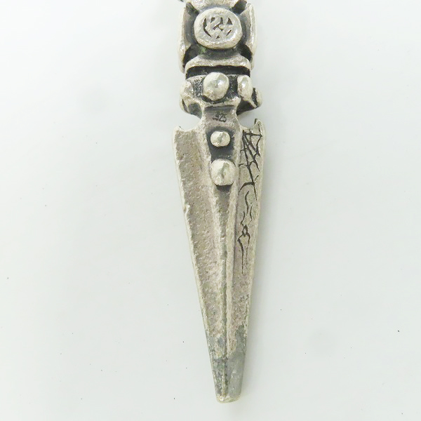 実際に弊社で買取させて頂いた【ギャラ付き】トラヴィスワーカー 2ガーゴイル 2クロス リンク w/ダガー ウォレットチェーン/ウォレットハンガーの画像 2枚目