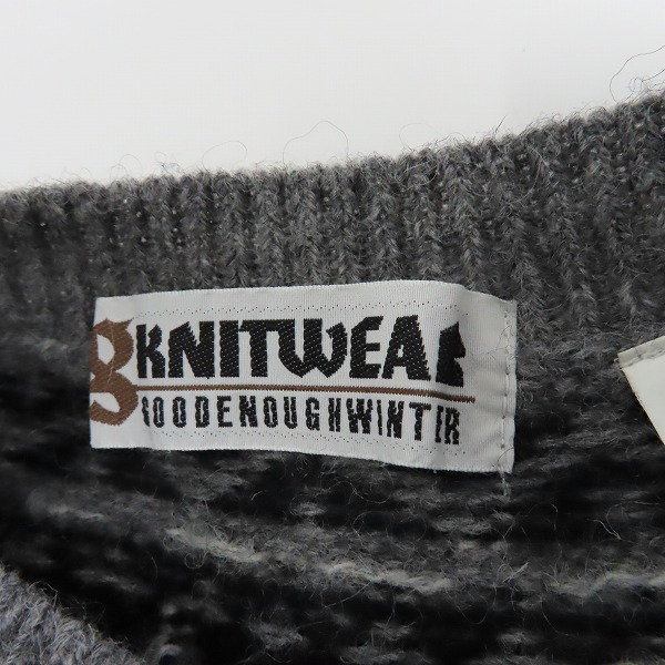 実際に弊社で買取させて頂いたGOOD ENOUGH/グッドイナフ セーター/Mの画像 2枚目