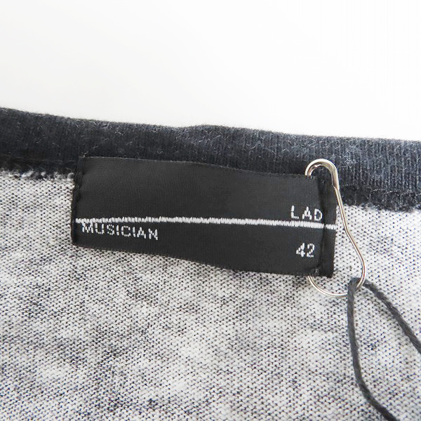 実際に弊社で買取させて頂いたLAD MUSICIAN/ラッドミュージシャン 花柄BIG T-SHIRT ビッグTシャツ 2118-715/42の画像 2枚目