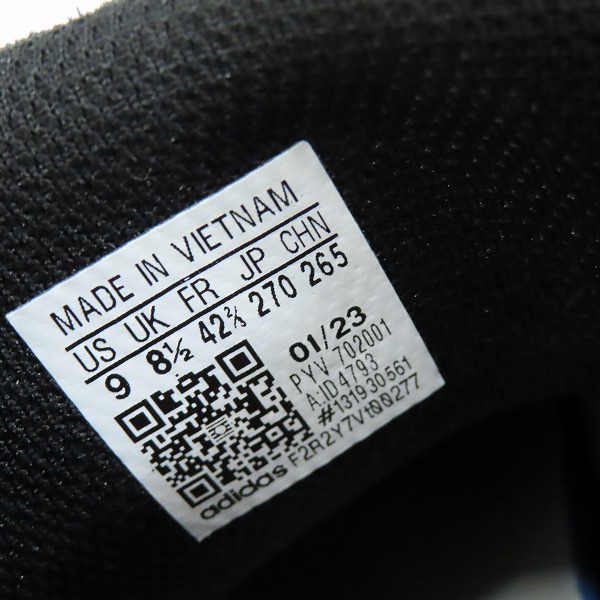 実際に弊社で買取させて頂いたadidas Originals/アディダス オリジナルス atmos別注 Campus Supreme "Black/Silver" ID4793/27の画像 5枚目