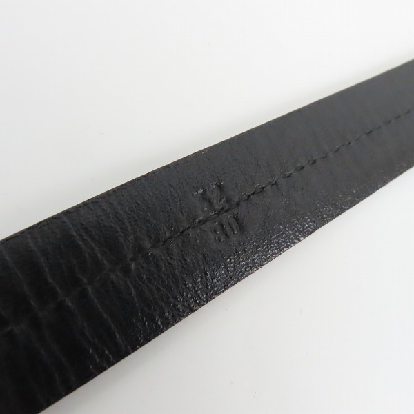 実際に弊社で買取させて頂いたPRADA/プラダ レザーベルト 1C 1933 32/80の画像 5枚目