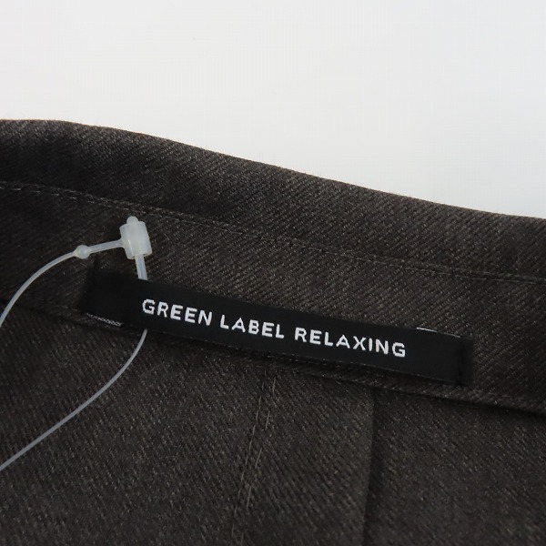 実際に弊社で買取させて頂いた【未使用】green label relaxing/グリーンレーベルリラクシング UNITED ARROWS テーラードジャケット 46の画像 2枚目