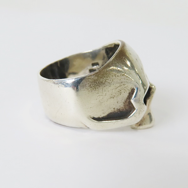 実際に弊社で買取させて頂いたNUMBER (N)INE×JAM HOME MADE/ナンバーナイン×ジャムホームメイド マット スカルリング 22号の画像 4枚目