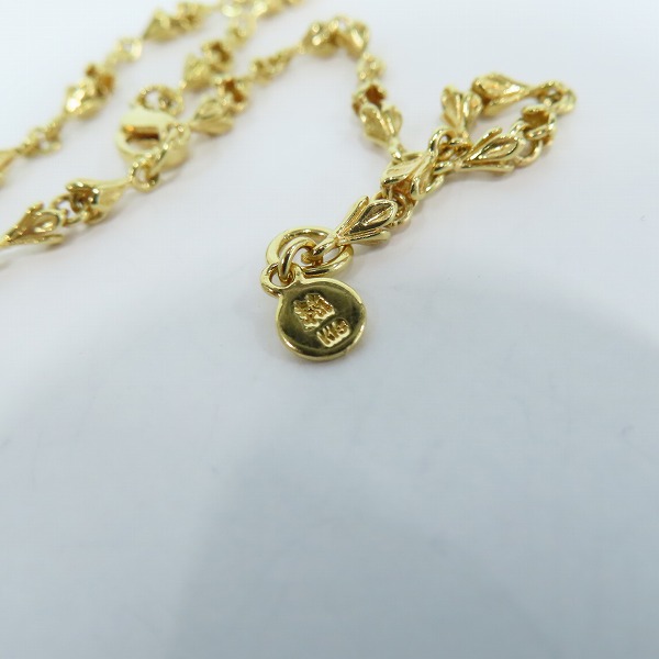 実際に弊社で買取させて頂いた【ギャラ付】Bloody Mary/ブラッディマリー K18 baby mermaid チェーン 50cmの画像 2枚目