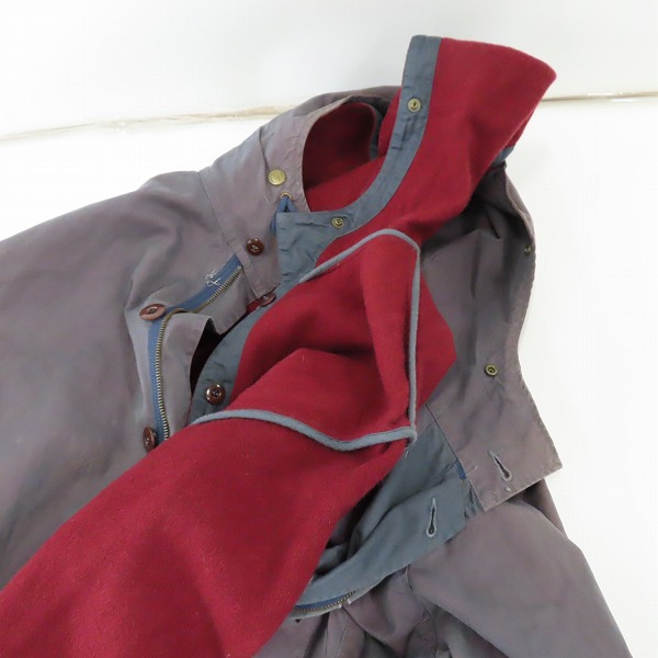 実際に弊社で買取させて頂いたC.P.COMPANY/シーピーカンパニー ウール混ライナー付き コート/48の画像 2枚目