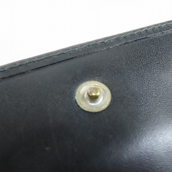 実際に弊社で買取させて頂いた【ギャラ付き】DUNHILL/ダンヒル WESSEX/ウェセックス 小銭入れ付二つ折れ財布 L2R332A の画像 6枚目