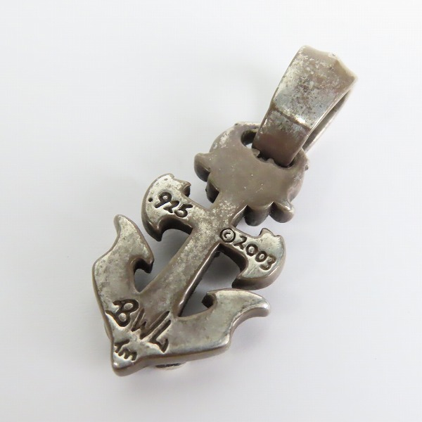 実際に弊社で買取させて頂いたBill Wall Leather/ビルウォールレザー Medium Anchor Pendant/ミディアムアンカーペンダント の画像 1枚目