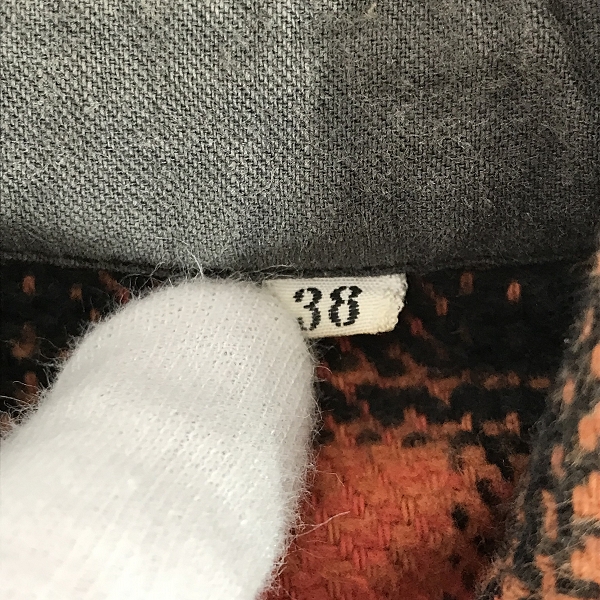 実際に弊社で買取させて頂いたTHE FLAT HEAD/ザフラットヘッド バッファローチェック ヘビーフランネルシャツ 38の画像 3枚目