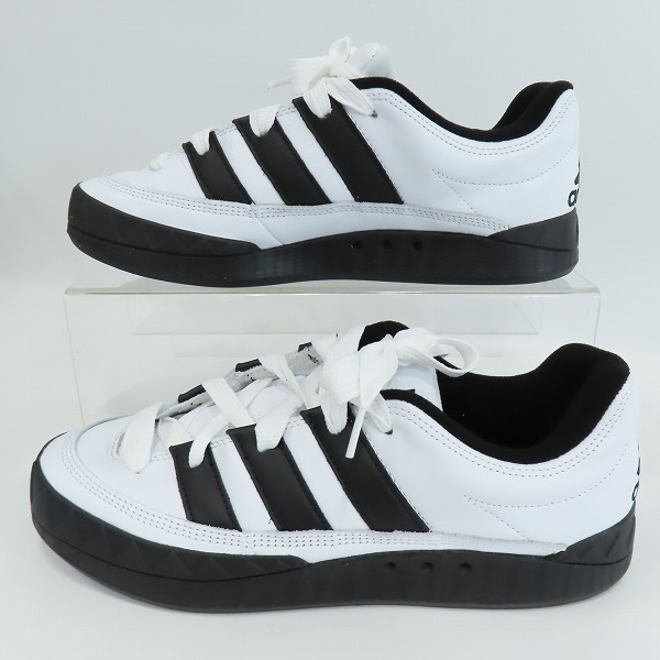 実際に弊社で買取させて頂いたatmos×adidas/アトモス×アディダス Adimatic "White/Black"/アディマティック "ホワイト/ブラック" ID7717/28の画像 3枚目