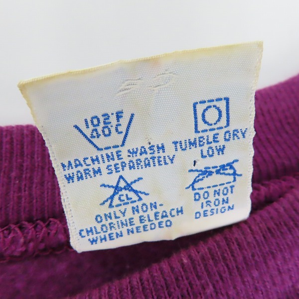 実際に弊社で買取させて頂いたChampion/チャンピオン 90s ビンテージ USA製 リバースウィーブ スウェットトレーナー/Mの画像 3枚目