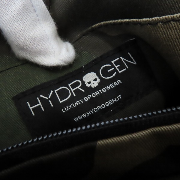 実際に弊社で買取させて頂いたHYDROGEN/ハイドロゲン ミニトートバッグ 内側カモフラ 迷彩の画像 5枚目
