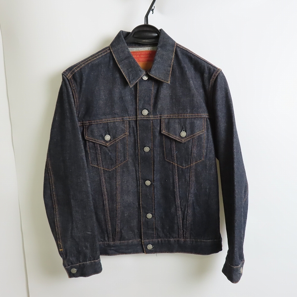 実際に弊社で買取させて頂いたTHE REAL McCOY'S/ザリアルマッコイズ デニムジャケット Gジャン LOT 004J/36