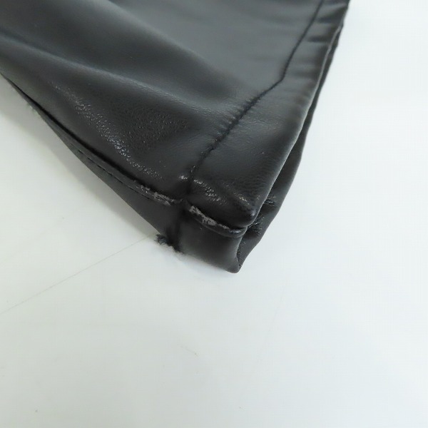 実際に弊社で買取させて頂いたHARE/ハレ フェイクレザー ストレートパンツ HA010189TR/Sの画像 7枚目