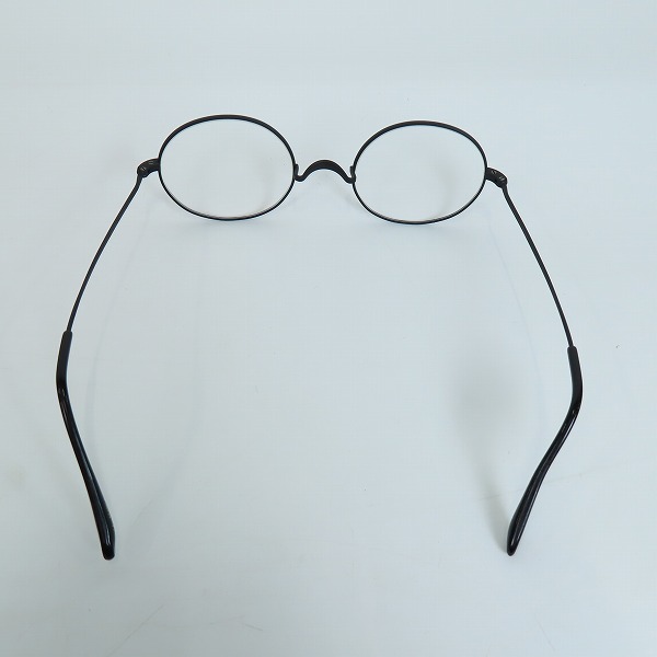実際に弊社で買取させて頂いたOLIVER GOLDSMITH/オリバー ゴールドスミス 度入り Oval Nero 眼鏡/メガネフレームの画像 3枚目