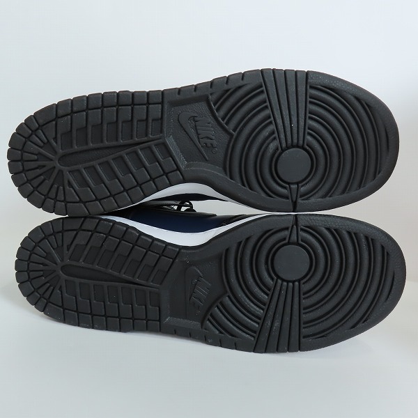 実際に弊社で買取させて頂いた【未使用】NIKE×FRAGMENT DESIGN/ナイキ×フラグメントデザイン DUNK HI/ダンク ハイ ミッドナイトネイビー DJ0383-400/26の画像 2枚目