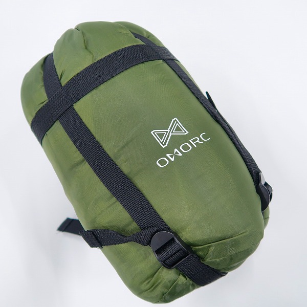 実際に弊社で買取させて頂いたOMORC/オモーク MEOD297AG 寝袋 shroff/シュラフの画像 6枚目