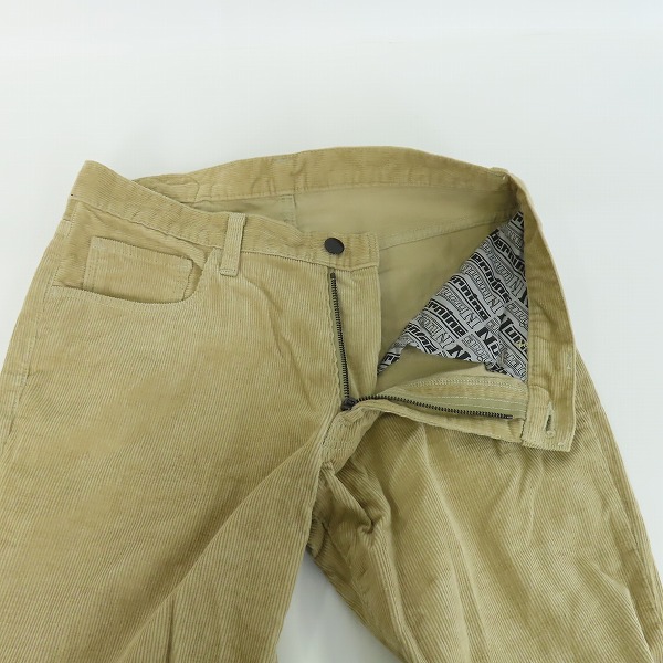 実際に弊社で買取させて頂いたNUMBER (N)INE/ナンバーナイン レザーパッチ コーデュロイパンツ/2の画像 2枚目