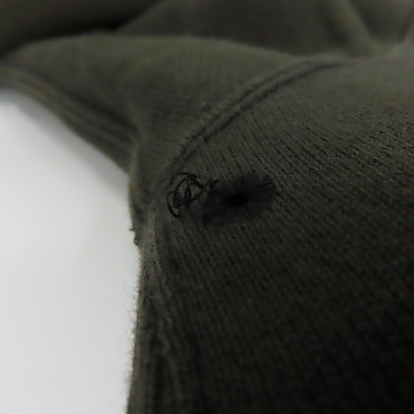 実際に弊社で買取させて頂いたNUMBER (N)INE/ナンバーナイン 3ポケット ジップアップ パーカー/2の画像 6枚目