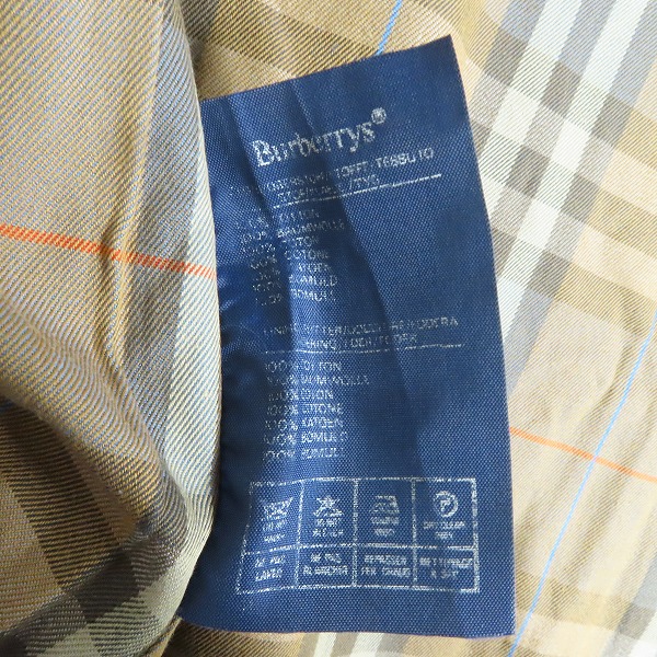 実際に弊社で買取させて頂いた【難あり】Burberry’s/バーバリーズ ロングコートの画像 4枚目