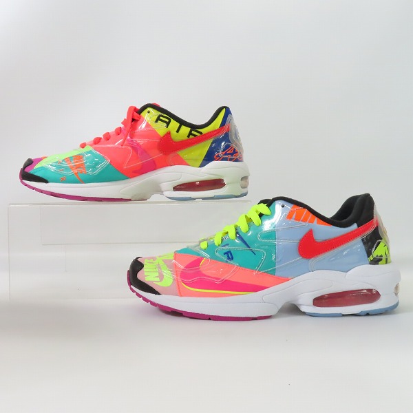 実際に弊社で買取させて頂いたNIKE×ATMOS/ナイキ×アトモス AIR MAX2 LIGHT QS エアマックス2 ライトQS BV7406-001 27.5の画像 3枚目