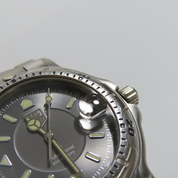 実際に弊社で買取させて頂いたTAG HEUER/タグホイヤー Professional WH1112【動作未確認】の画像 5枚目