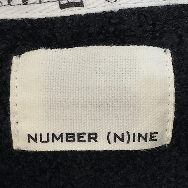 実際に弊社で買取させて頂いたNUMBER (N)INE/ナンバーナイン ビッグシルエットニット/セーター 819530036 /1の画像 2枚目