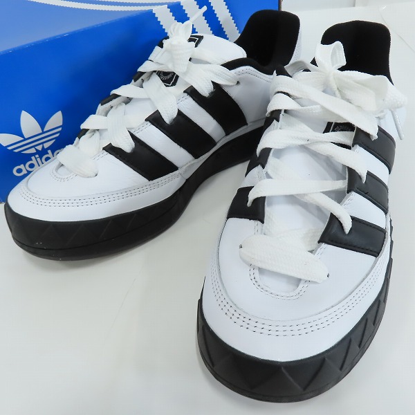 実際に弊社で買取させて頂いたatmos×adidas/アトモス×アディダス Adimatic "White/Black"/アディマティック "ホワイト/ブラック" ID7717/28
