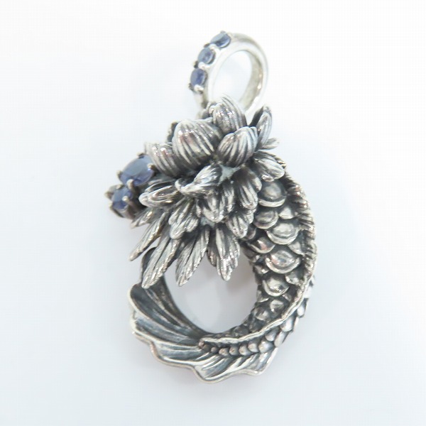 実際に弊社で買取させて頂いたBloody Mary/ブラッディマリー Lotus head/ロータスヘッド w/ロンドンブルートパーズ ペンダントの画像 1枚目