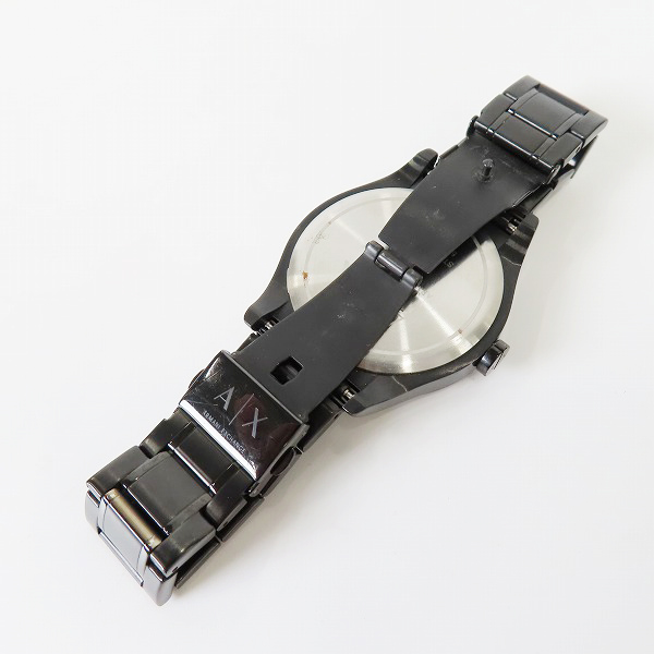 実際に弊社で買取させて頂いたARMANI EXCHANGE/アルマーニ エクスチェンジ クォーツ 腕時計 AX7102 【動作未確認】の画像 3枚目