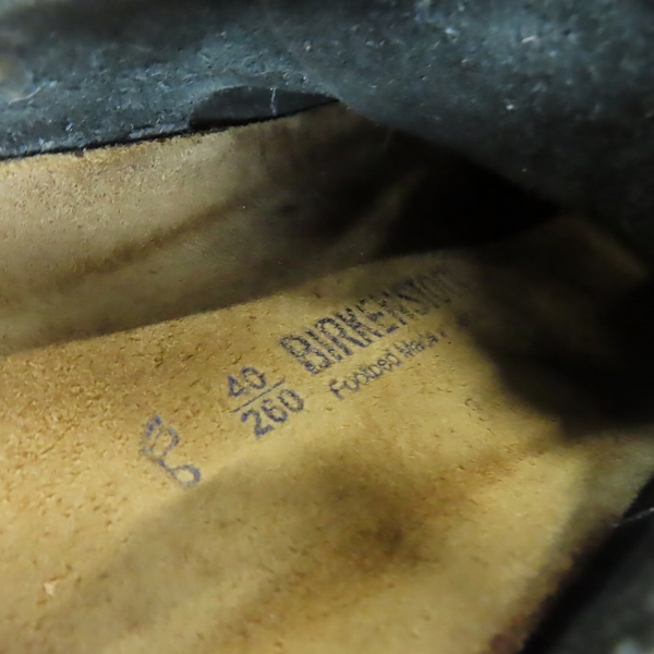 実際に弊社で買取させて頂いたBIRKENSTOCK/ビルケンシュトック Montana/モンタナ オイルドレザースニーカー 40/26cmの画像 5枚目