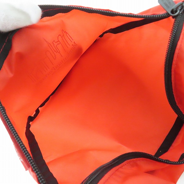 実際に弊社で買取させて頂いたManhattan Portage/マンハッタンポーテージ キルティングサコッシュ/ボディバッグ/ポーチ 3点セットの画像 4枚目