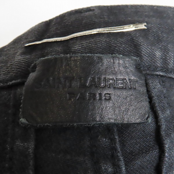 実際に弊社で買取させて頂いたSAINT LAURENT PARIS/サンローランパリ 16AW ニークラッシュスキニーデニムパンツ 398561 Y8691/26の画像 2枚目