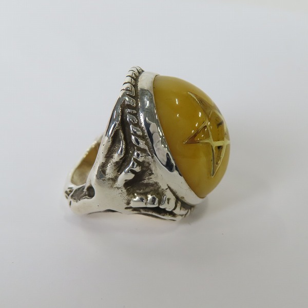 実際に弊社で買取させて頂いたALEX STREETER/アレックスストリーター 2017年限定 エンジェルハート リング 12.0-12.5号の画像 4枚目